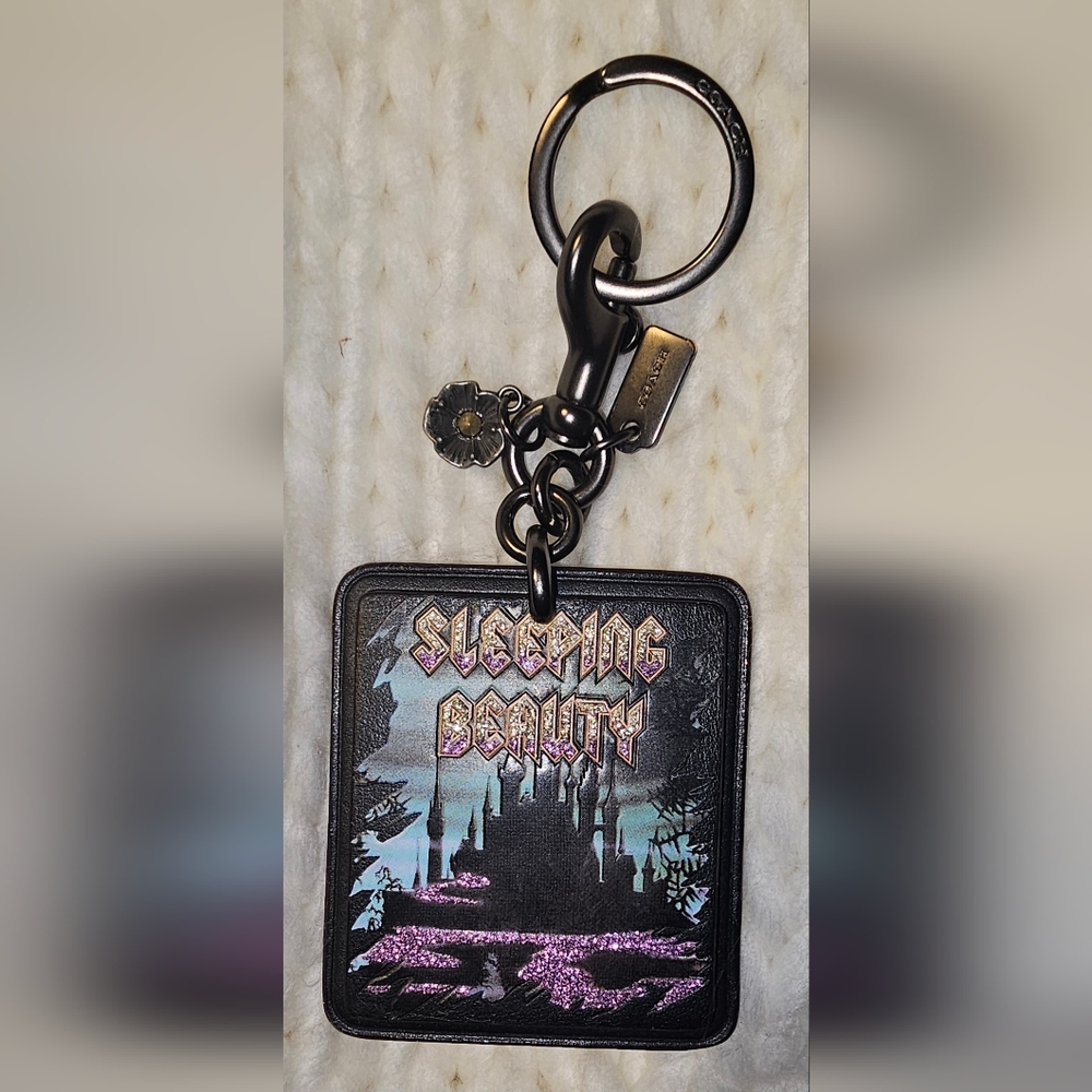 Coach Sleeping Beauty bag charm